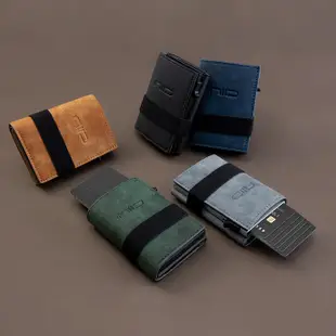 NIID x SLIDE II Mini Wallet 防盜刷科技皮夾 - 墨黑