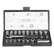 Makita Pass Thru Socket Set B-65604 (21pieces)