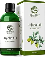 HEALTREE Australian Jojoba Oil - 100% Pure for Hair Growth - Natural Cold Pressed for Scalp & Skin Care (100ml)