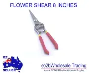 2P 8'' FLOWER Pruning Shear Plant Scissor Trim Tree Snip Branch Garden Secateur
