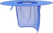 Zerodeko Sun Visor Neck Protection Sunshade Sun Hat Brim Wide Hat Brim Protection Rim
