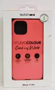 Tech21 - Studio Colour Case for Apple iPhone 11 Pro - Coral
