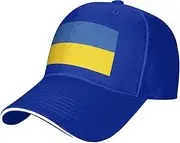 [SSIULUS] Flag of Ukraine Casquette Cap Hats,Trucker,Baseball Cap with Snapback,Perfect for Summer,Golf