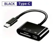 1PC USB C SD Card Reader Adapter Type C Micro SD TF Card Reader Multifunction 3