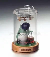 在飛比找樂天市場購物網優惠-日本宮崎駿 Totoro 龍貓 陶瓷音樂鈴/音樂盒 拉線龍貓