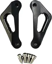 Motorcycle Tie Down Hooks Strap Hooks Traction Assist Mounting Bracket Lashing Bracke Compatible with BMW S1000RR 2019-2024 S1000R 2021-2024(Black)