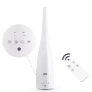 White Ultrasonic Humidifier Warm Cool Mist with Remote Control for Home Bedroom