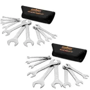 Combination Ring Open End Spanner Wrench Fully Polished Individual 5.5-27mm New