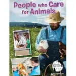 PEOPLE WHO CARE FOR ANIMALS