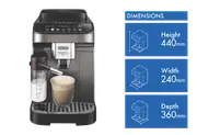 DeLonghi Magnifica Evo Fully Automatic Coffee Machine Titan