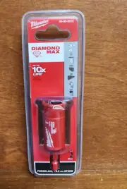 Milwaukee Diamond Max Hole Saw 49-56-0515 Milwaukee Drill Bit 3/4 Tile Stone NEW