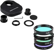 1.25''/ 2" Filter Filter Astronomy Telescope Monocular Astronomical(2-in-Filter Wheel)
