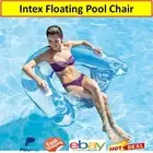 INTEX Inflatable Pool Lounger Floating Hammock Chair Raft Swimming Lounge Raft