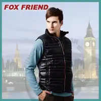 在飛比找蝦皮商城優惠-【Fox Friend】男 款超輕羽絨背心.保暖背心/吸濕 