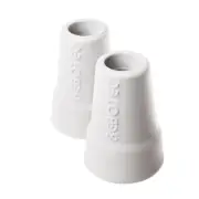 Rebotec Ferrules Crutch Tips Grey Pairs