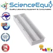 Slide Draining Tray Holds 100 Microscope Slides made of Polyethylene