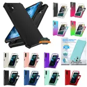 For TCL 30 Z /T602DL Hybrid 2in1 Bumper Frame Corner Edge Shockproof Case Cover