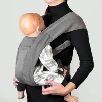 在飛比找momo購物網優惠-【Ergobaby】Embrace 環抱二式初生嬰兒背帶柔軟