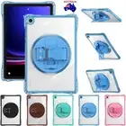 For Samsung Galaxy Tab A9 Plus 11" Kids Shockproof Rotate Stand Case Cover Strap