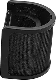 ibasenice U-shaped Double Layer Filter Microphone Windscreen Cover for Recording Noise Reduction Easy Installation