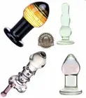 Butt Anal Plugs Probe Glass Waterproof Tushy Juicer Hand Blown Intimate Sex Toy
