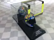 1/ 8 MINICHAMPS 399 180096 AGV HELMET ROSSI MOTO GP MISANO 2018 "BACK TO FUTURE"