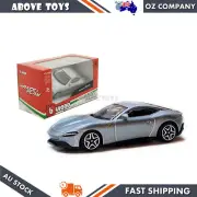 Bburago 1:43 Scale Race & Play Ferrari Roma Silver Diecast Car Model