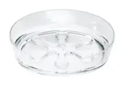 InterDesign Eva Bar Soap Dish for Bathroom Vanities, Kitchen Sink - Clear