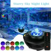 Galaxy Starry Night Light Projector Ocean Star Sky Party Baby Room Kids Lamp LED