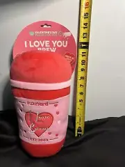 Plush Dog Toy Valentines Day With Squeaker 11” Plushie