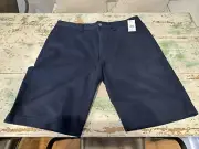 VOLCOM Vmonty Men’s Shorts W36 L11 Stretch Navy Blue NWT NEW