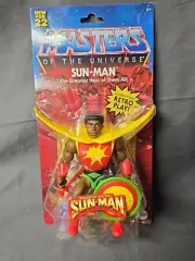Masters of the Universe Origins Sun-Man Action Figure MOTU 2022 Mattel