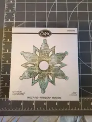 Used Sizzix Snowflake #2 656298 Bigz Ornament Scouts Classroom Church Winter NEW