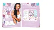 Temporary Tattoos Gable Box Kit 4+ age