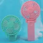 Handheld Fan Single Gear Efficient Cooling Easy to Store Portable Fan Foldable