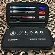 NEW HK Army Autococker Threaded LAZR Barrel Kit w/ Colored Inserts - Dust Black
