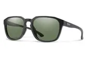 Smith Optics Contour Square Sunglasses in Black & ChromaPop Polarized Gray Green
