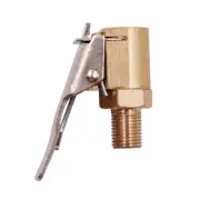 Chuck Air Heavy Duty On Tire with Clip for Inflator Gauge Compressor