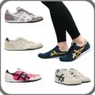 Onitsuka Tiger 1183B400 SERRANO Sneakers4-11HLight gray Brown oatmeal blue pink