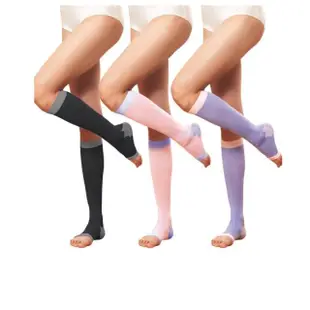 【S LINE BODY】《3入組》超強版240D懶人魔法美形睡眠襪(小腿襪/機能襪/塑身/雕塑/襪子/長襪)