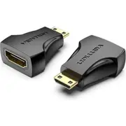 Vention AISB0 Mini HDMI Male to HDMI Female Adapter Black [AISB0]