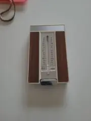 Vintage Flip Up Address Book Phone Number Contact Metal Case W/ Cards