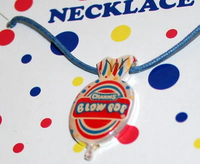 Neat Charms Blow Pop Candy Novelty Jewelry Necklace Pendant New MOC