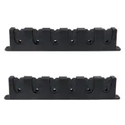 Fishing Horizontal Rod Rack Fishing Pole Holder Rod Bracket Wall Mount1851