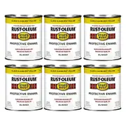(6 Pack) Rust-Oleum Stops Rust Protective Enamel Paint - 236ml Gloss Sunburst Yellow