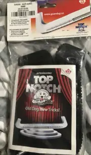 Pair - Top Notch GUARDOG Hard Adjustable Guards 0102 Black, Fits Most Skates