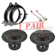 Cerwin Vega 680 Watt 6.5" 3-Way Speakers & Adapters for select Toyota 1998-Up