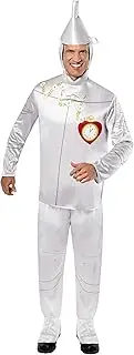 Rubie's Men's Wizard of Oz: Tin Man Costume, Silver, One Size