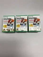 50 Sheets New Fujifilm Instax Instant Film For Mini 8-9 & Fuji Mini 11-12 Camera