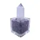 寶峻晶石館 白水晶柱紫水晶碎石盆